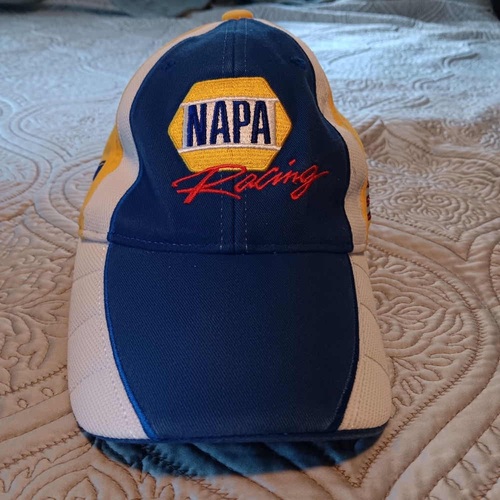 NAPA Racing‎ Blue and Yellow Cap Martin Truex Jr